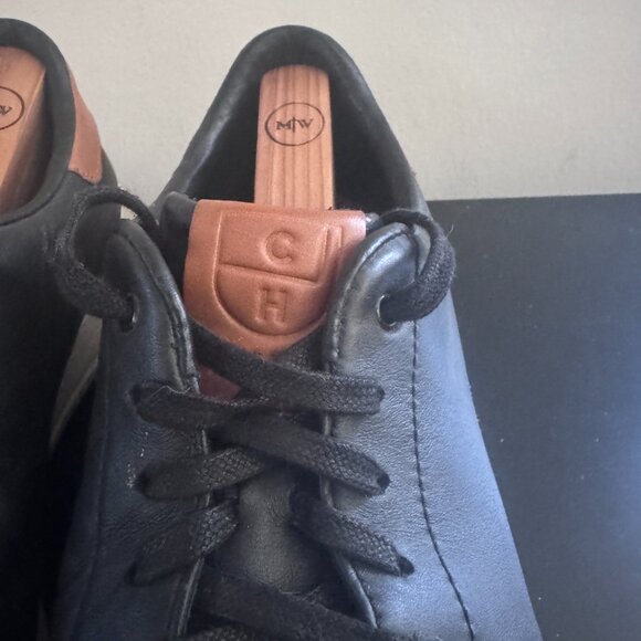 Cole Haan Black & Brown Leather Sneakers in EXCELLENT CONDITION, Size 11.5 - Picture 5 of 8
